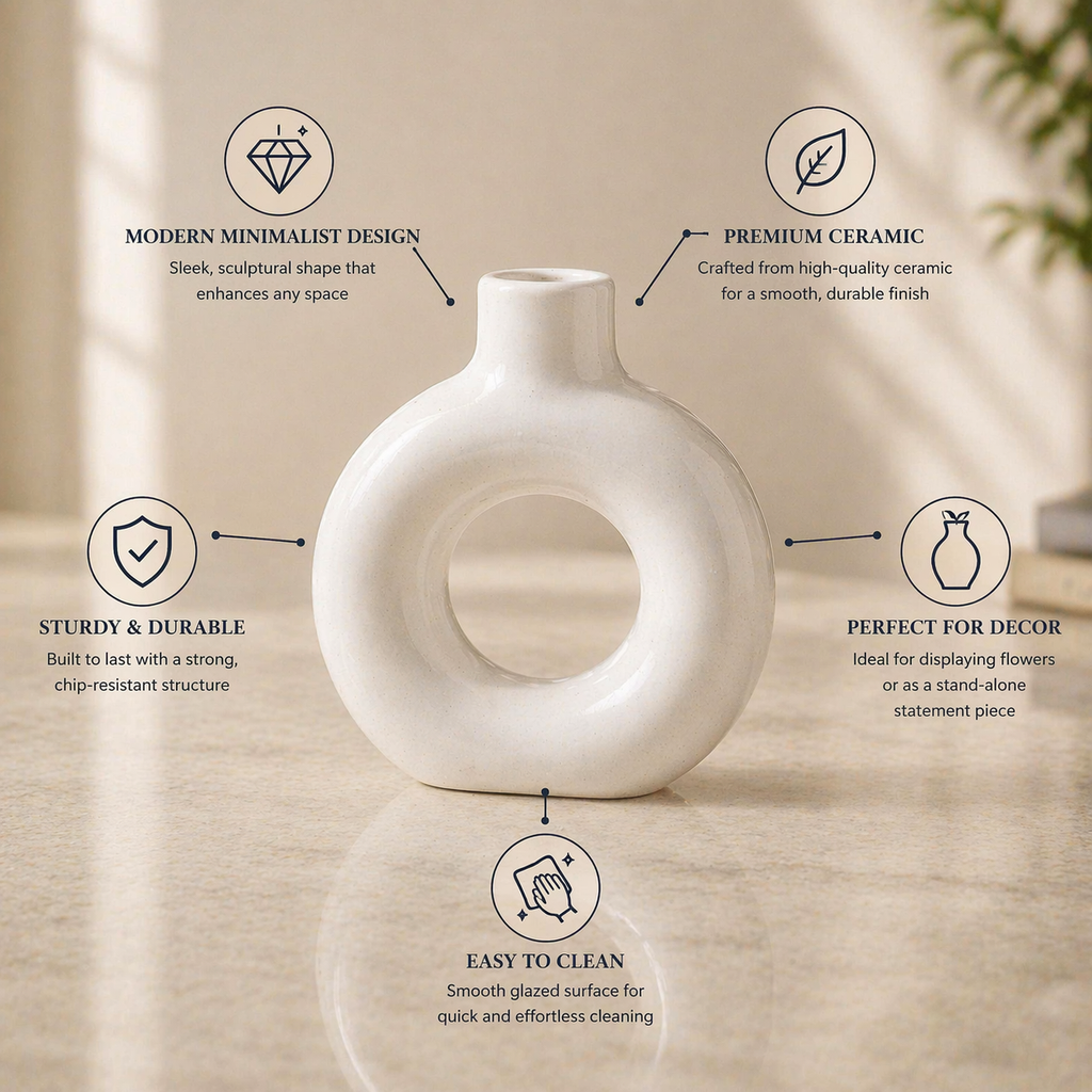 Flower Vase - Pack of 2