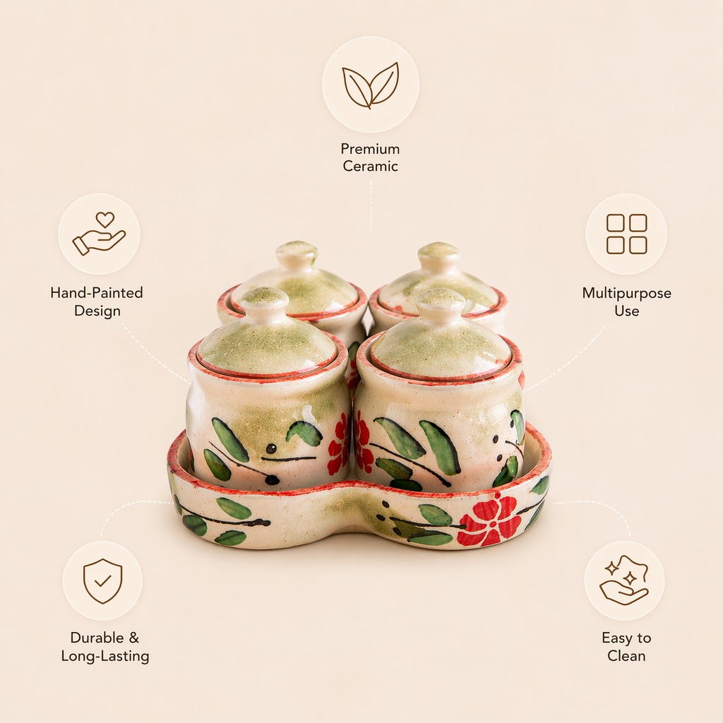 Ceramic Dry Fruit Box
