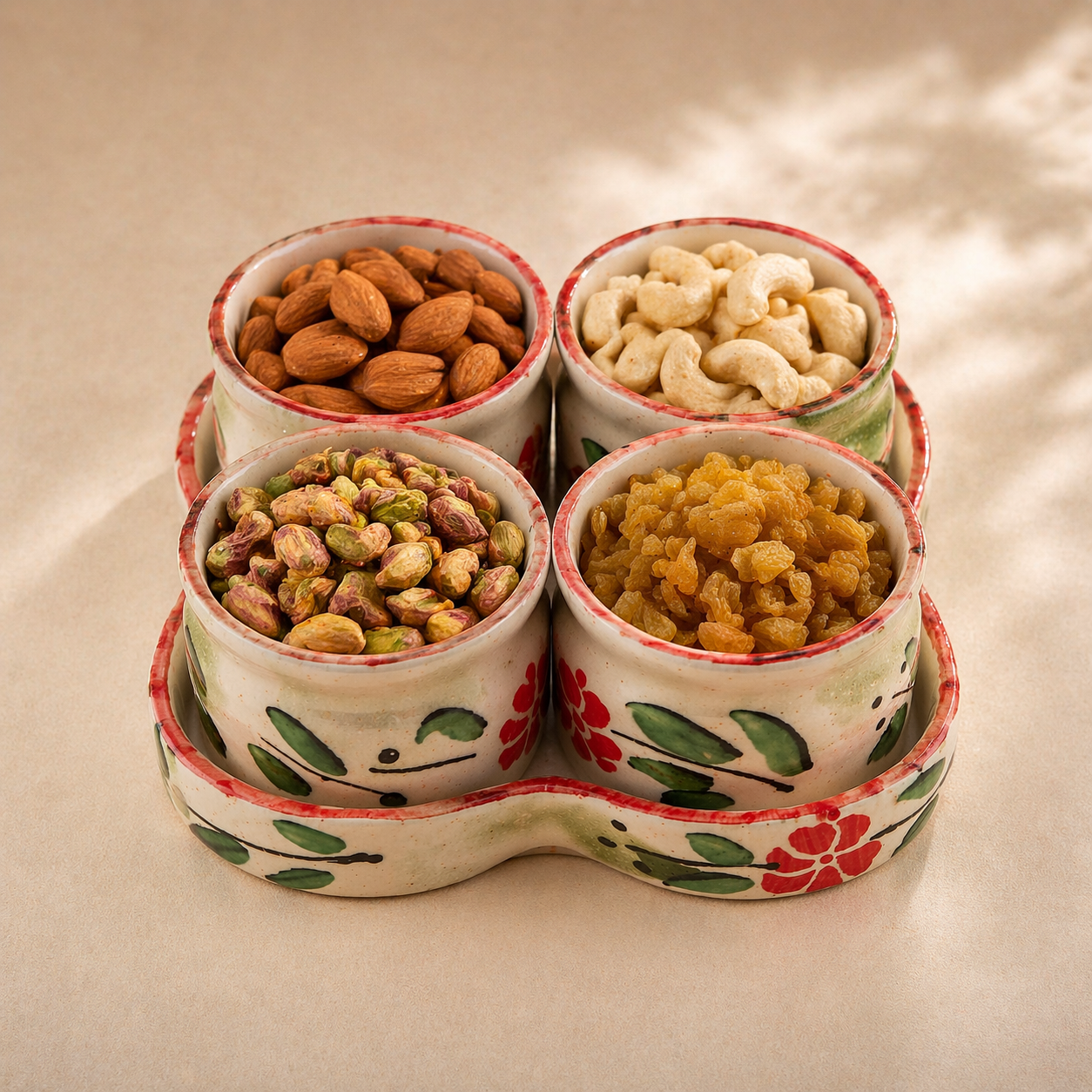 Ceramic Dry Fruit Box