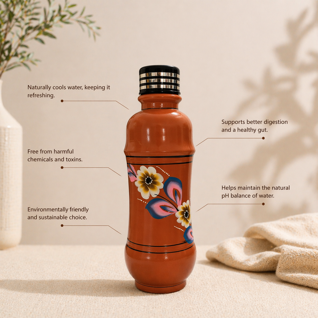 Clay Bottle