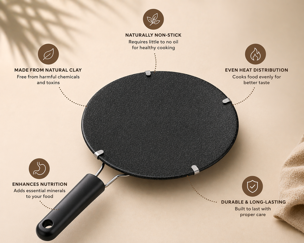 Clay Tawa - Iron Coated